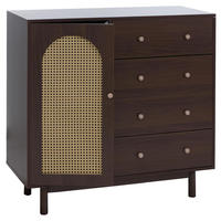 KOMODA Ořešák - barva vlašského ořechu, dřevo (100/95/40cm) - MCW