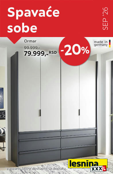 popust na spavace sobe