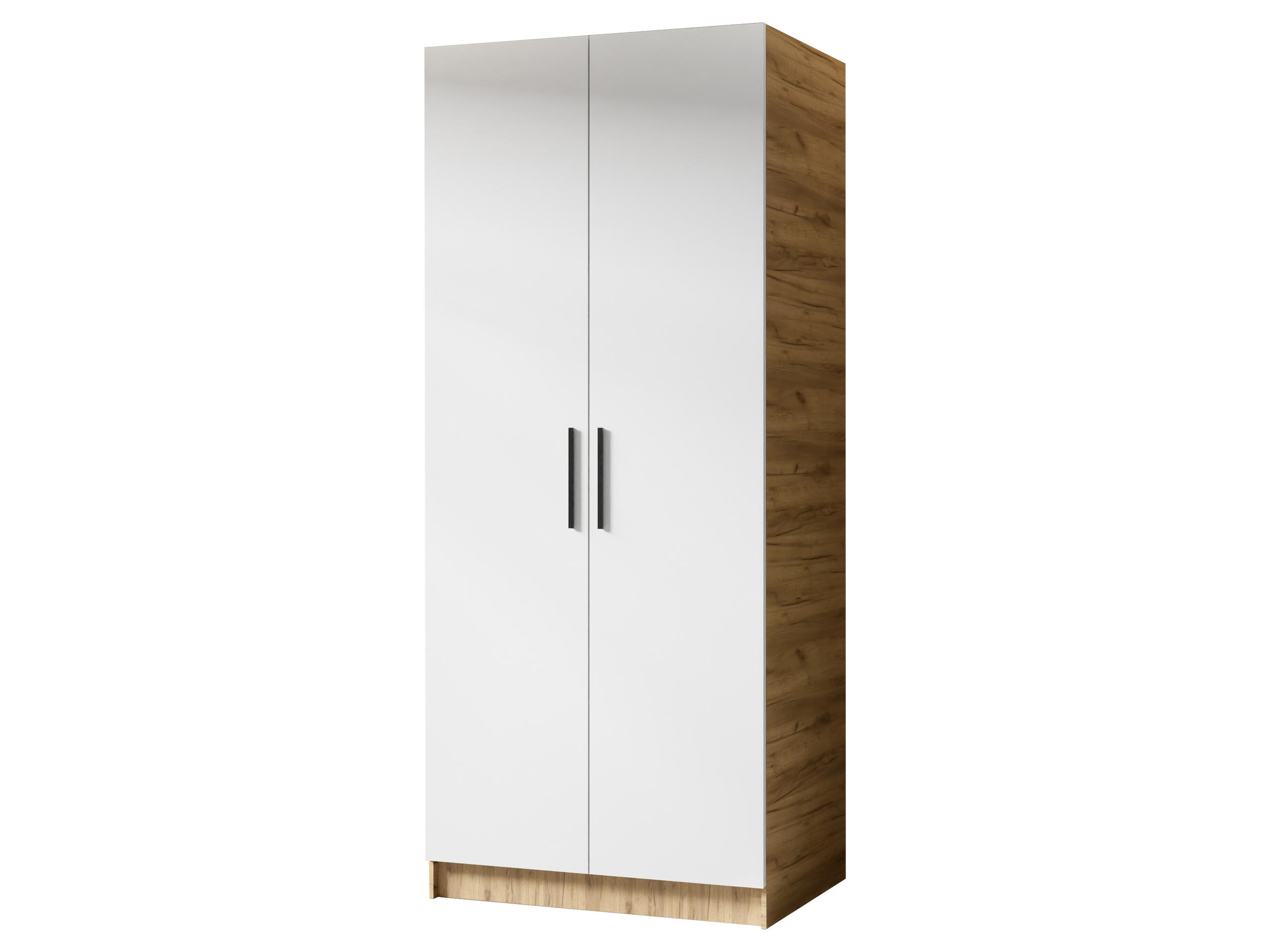 Kier Furniture ŠATNÍ SKŘÍŇ GOLD Dub Craft & Bílá