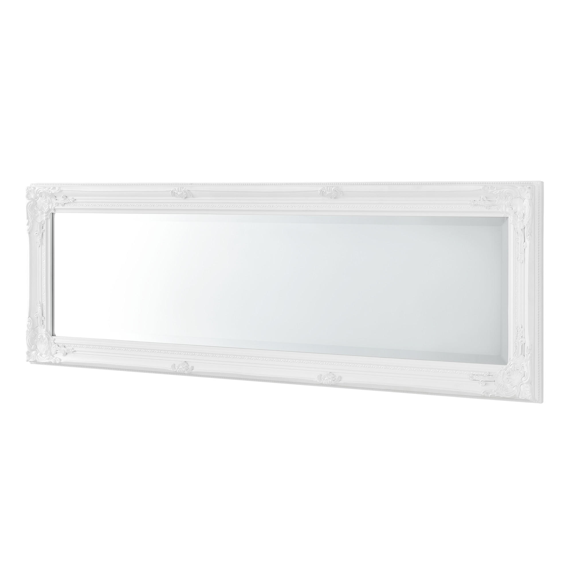 WANDSPIEGEL Livorno - Weiß, Glas/Holz (28.5/132/118cm) - [en.casa]
