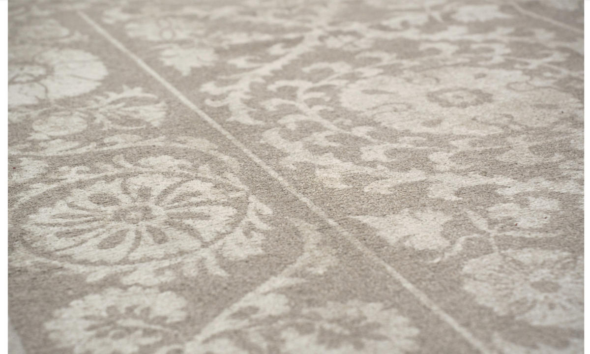 TEPPICH Flachgewebe Orient TABRY Grau 240 x 340 cm - Grau, Textil (240/340cm) - Novatrend