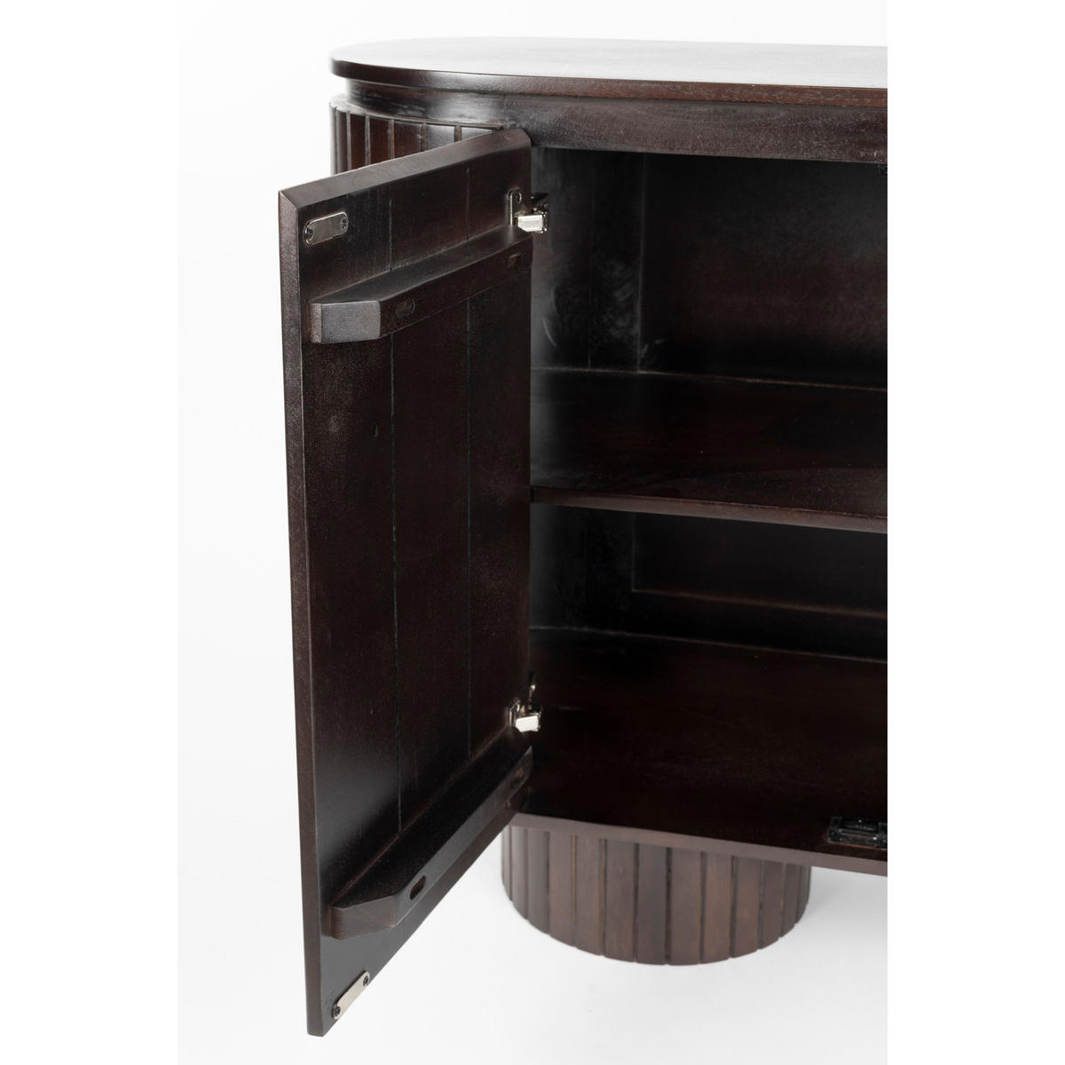 AUFBEWAHRUNGSSCHRANK Kenji Holz - Braun, Holz (110/80/40cm) - Dutchbone
