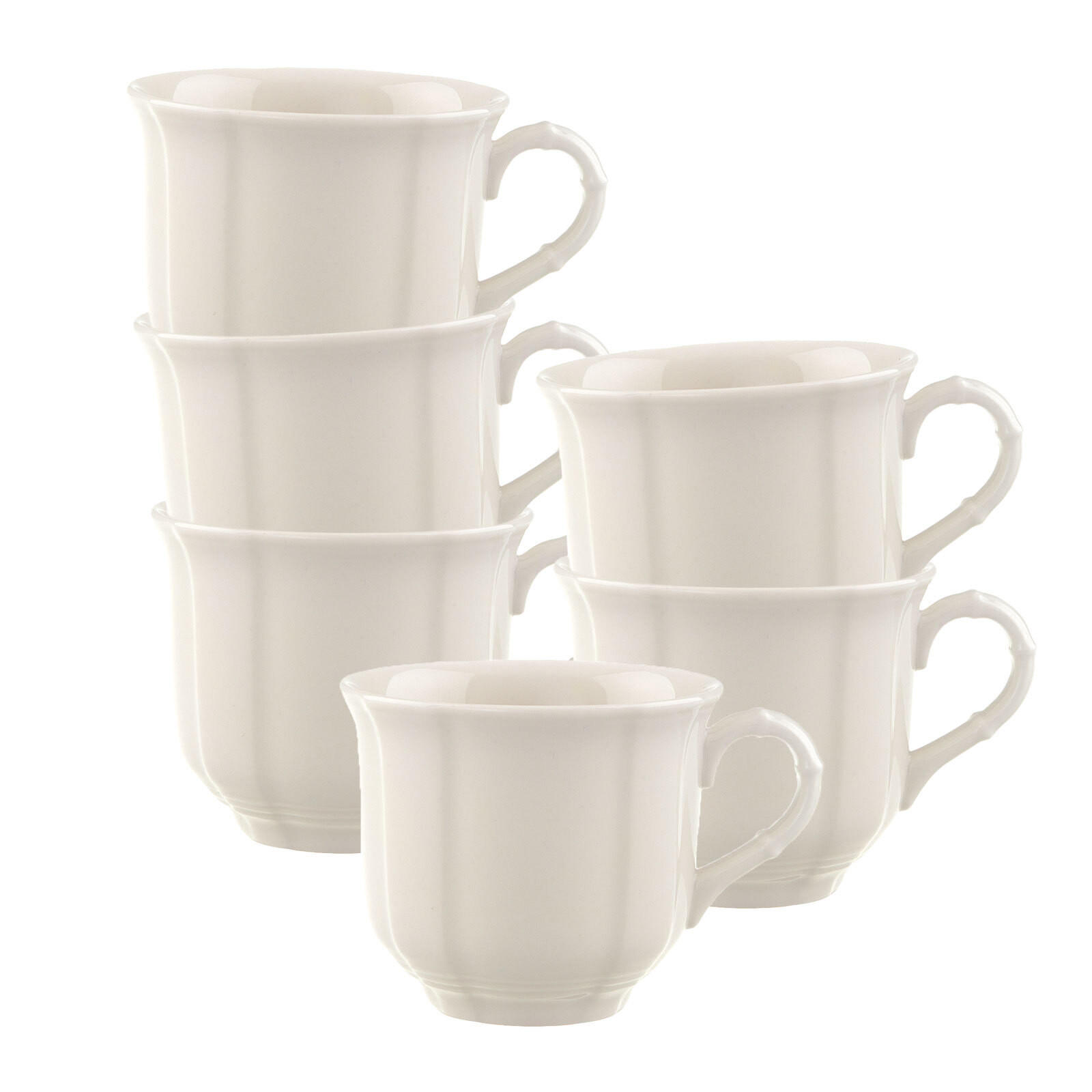 Villeroy & Boch Kaffeetassen Weiß