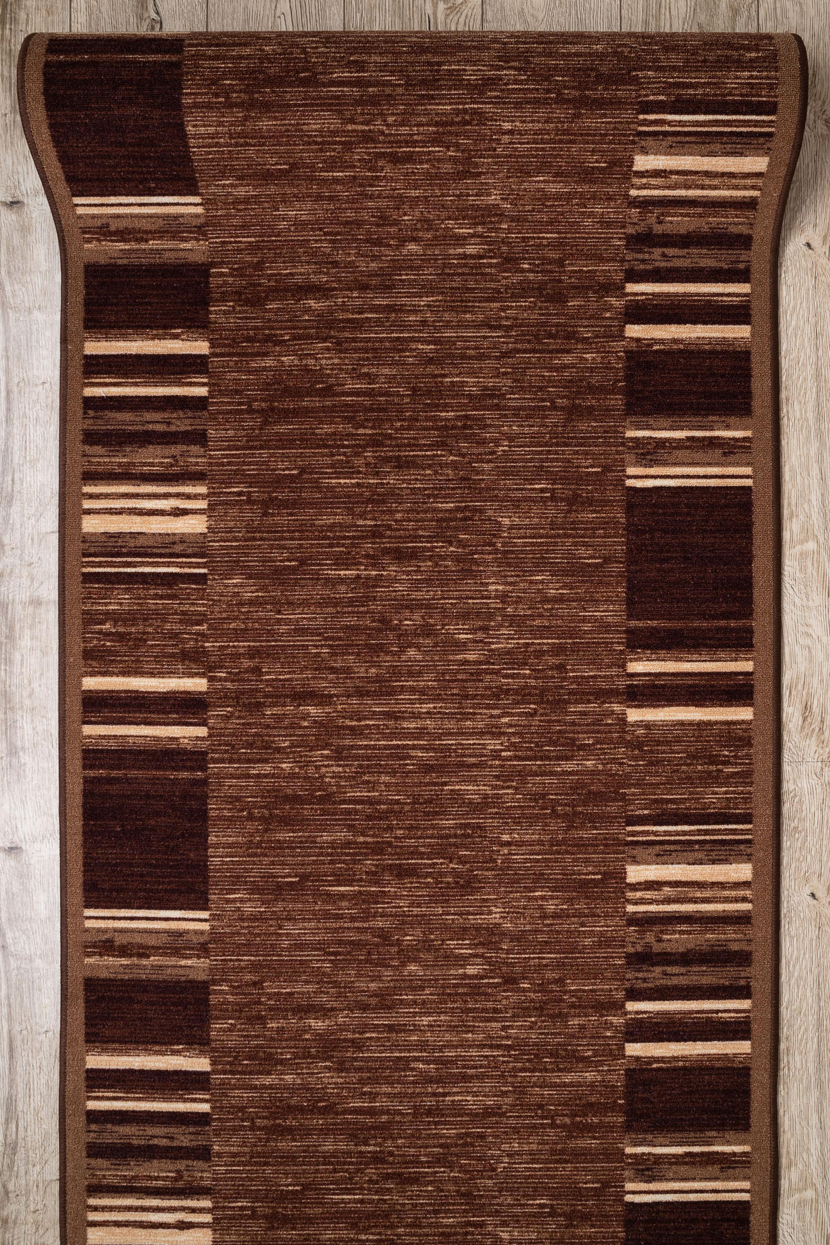 LÄUFER Antirutsch ADAGIO 80/110 cm - Braun, Textil (80/110cm) - rugsX