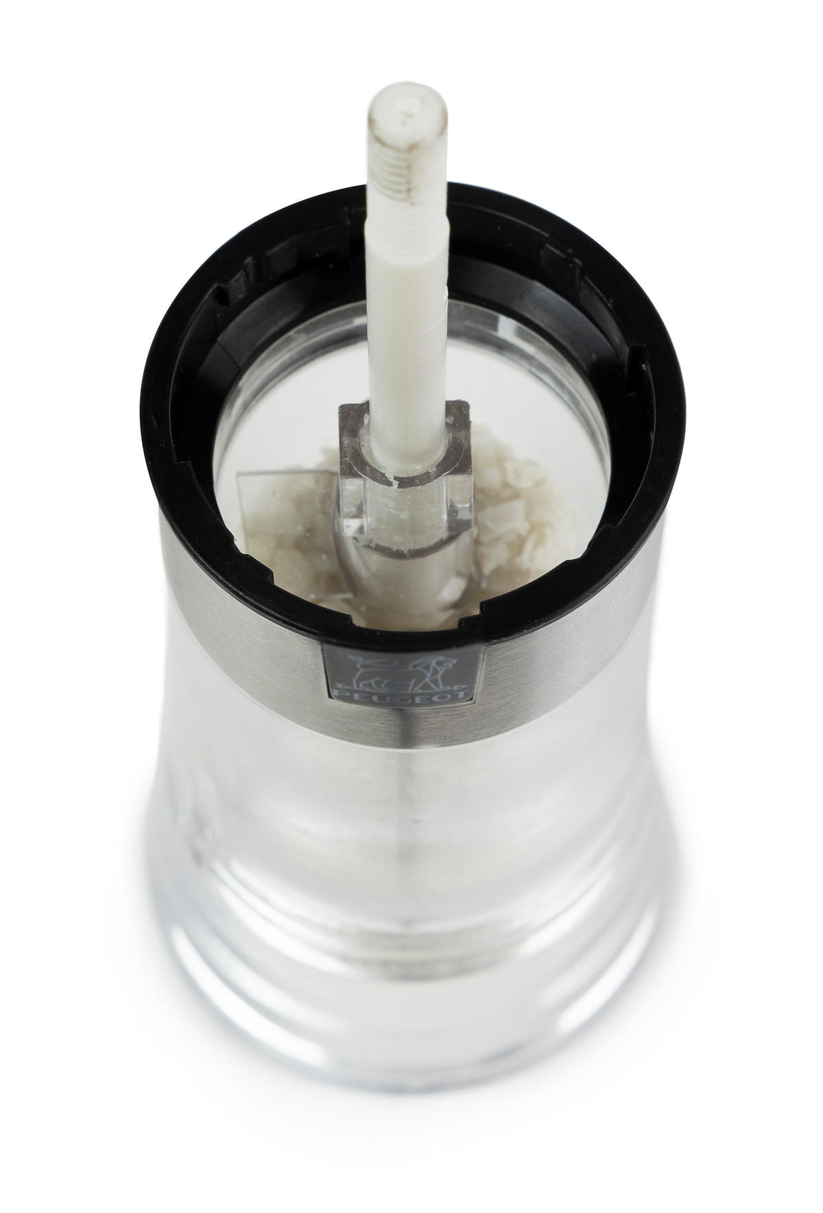 FEUCHTSALZMÜHLE Oslo 14cm Acryl/Edelstahl Zirkonia-Mahlwerk - Transparent, Kunststoff (5.8/14/5.8cm) - PEUGEOT