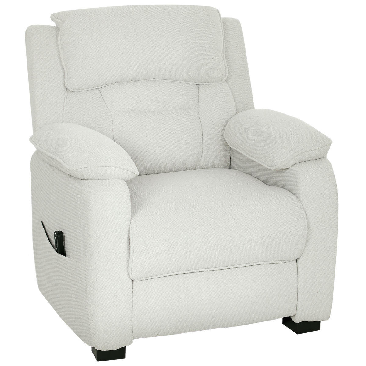 RELAXSESSEL DE-15411 150° neigbar mit Fußstütze Creme - Creme, Metall (86/103/90cm) - ComfortXL