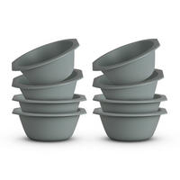 SCHÜSSEL Kunststoff Ø15,5 cm Grün 8er-Pack - Grün, Kunststoff