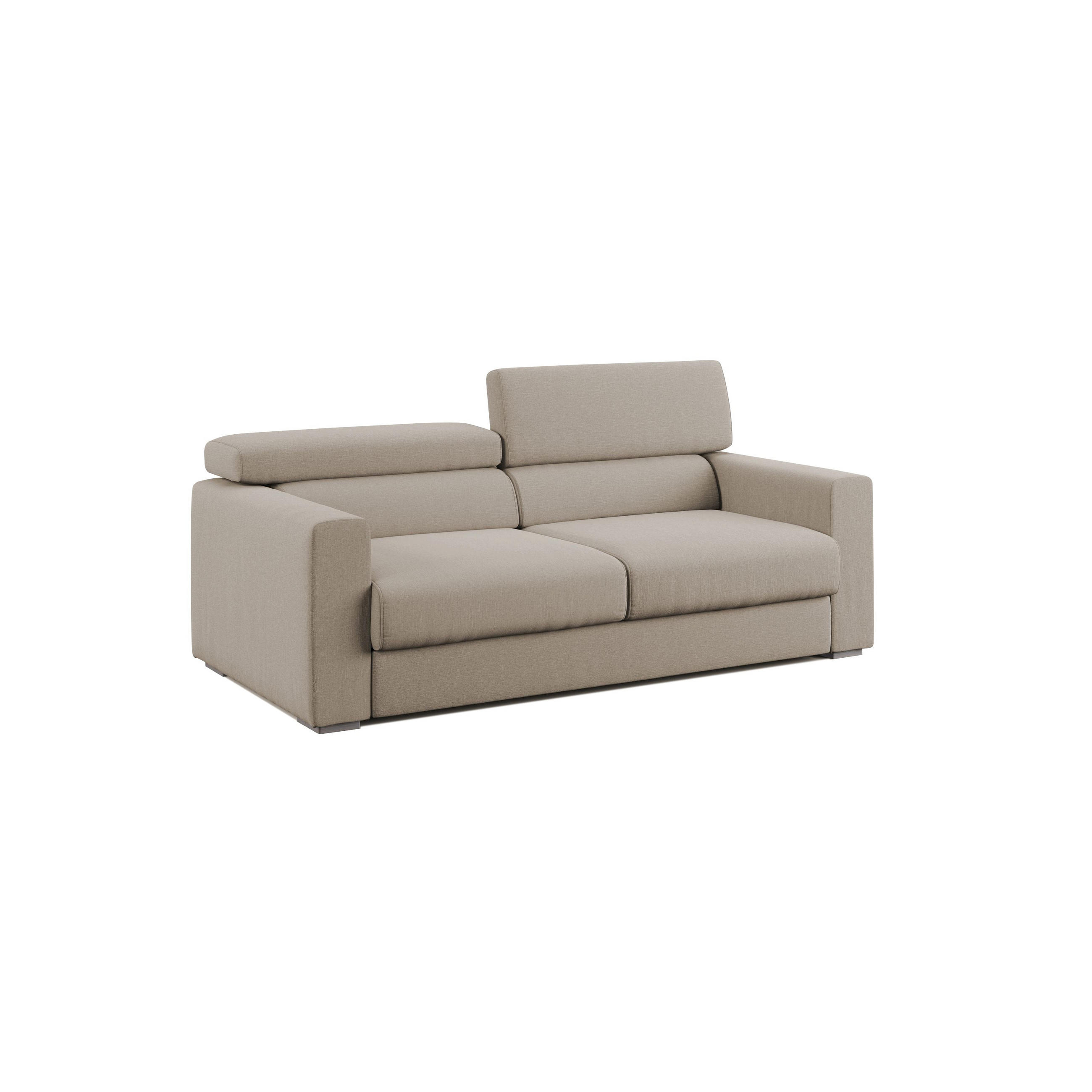 Divani.store Linearsofa Beige 158x89x100 cm