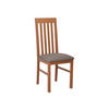 STUHL Nilo I, Holzfarbe: Erle - Eichefarben/Bronzefarben, Holz (43/96/48cm) - MIRJAN24