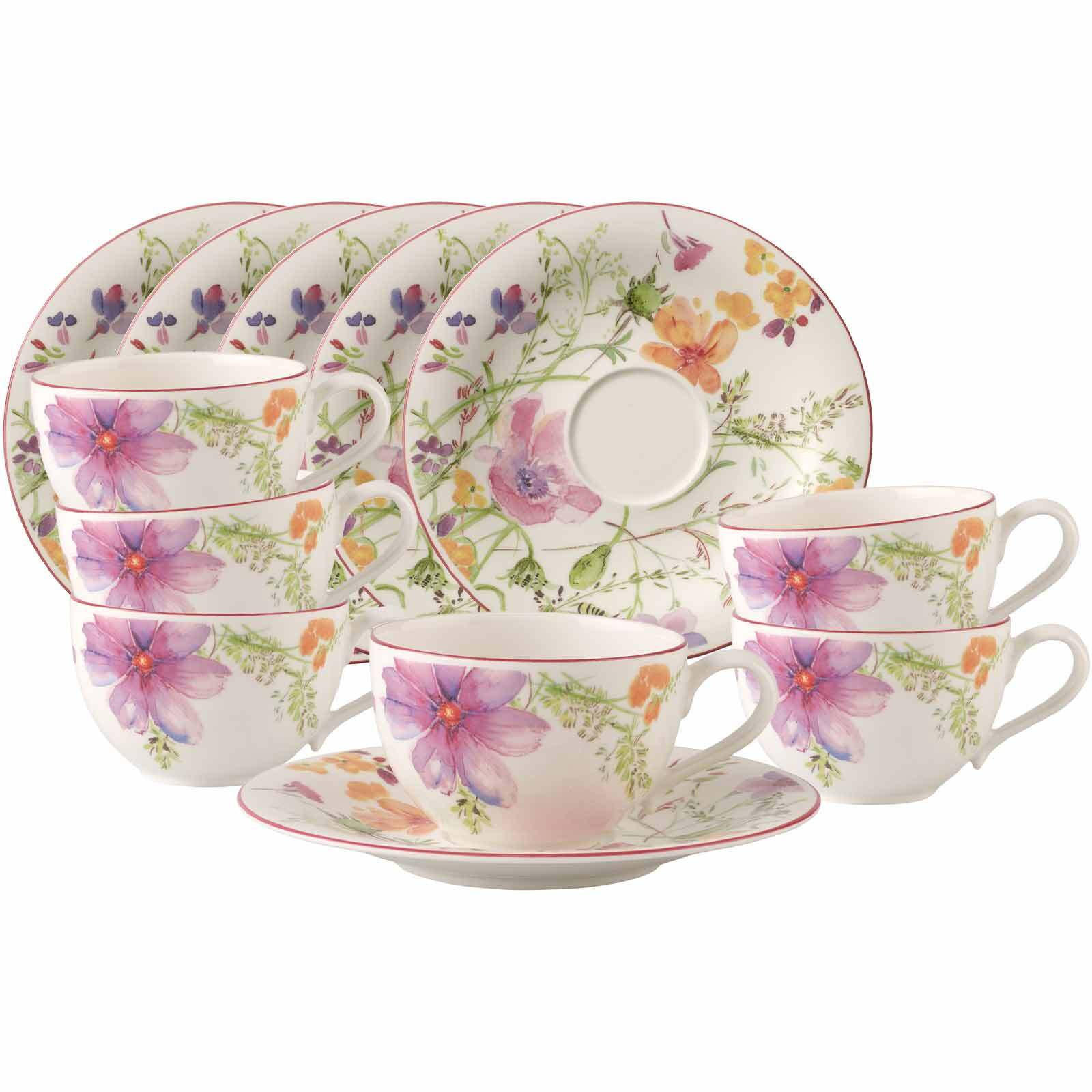 Villeroy & Boch Frühstückstassen Mehrfarbig