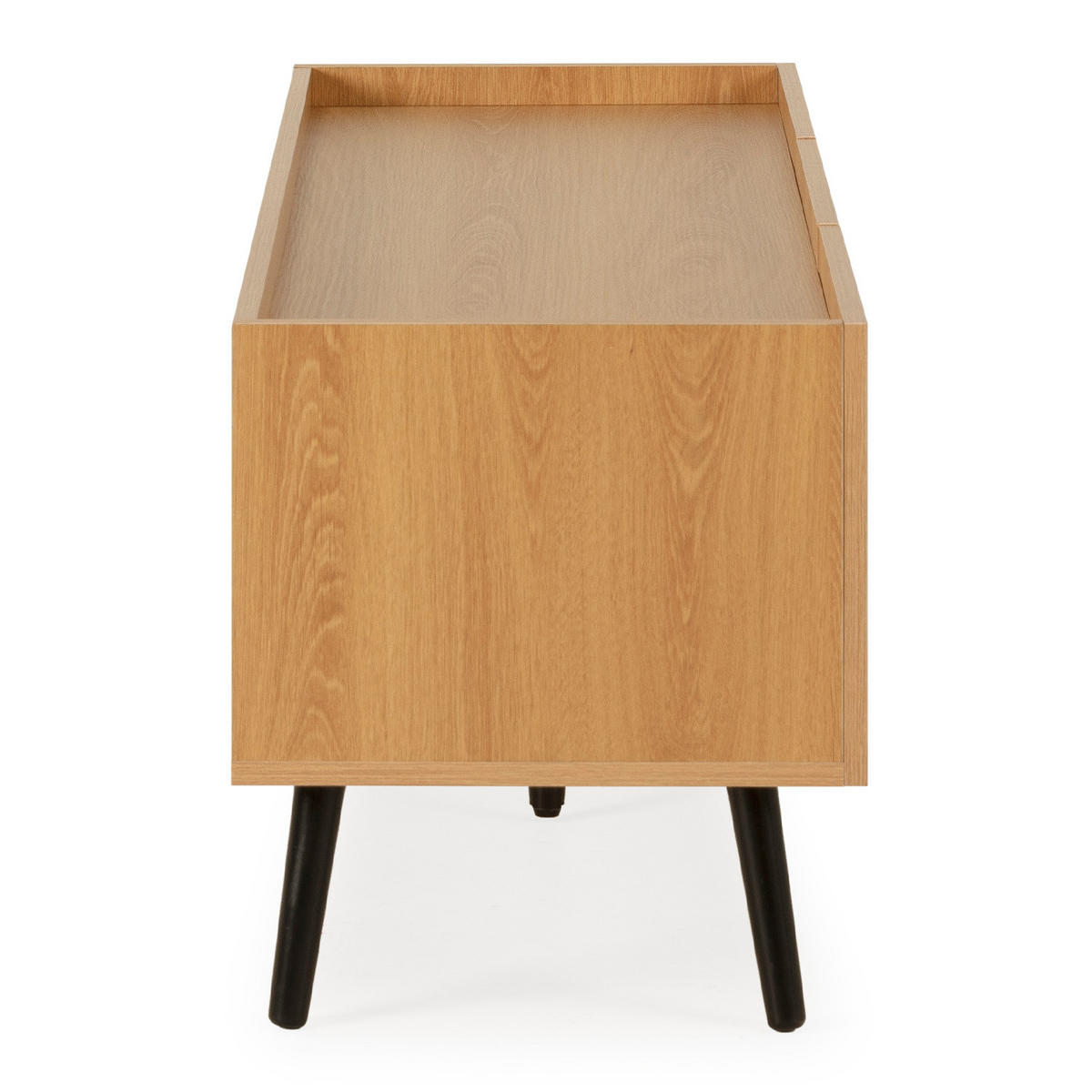 TV-ELEMENT Siren 3 türen Eichenfarbe - Honigeiche, Holzwerkstoff (130/45/40cm) - VS Venta-stock