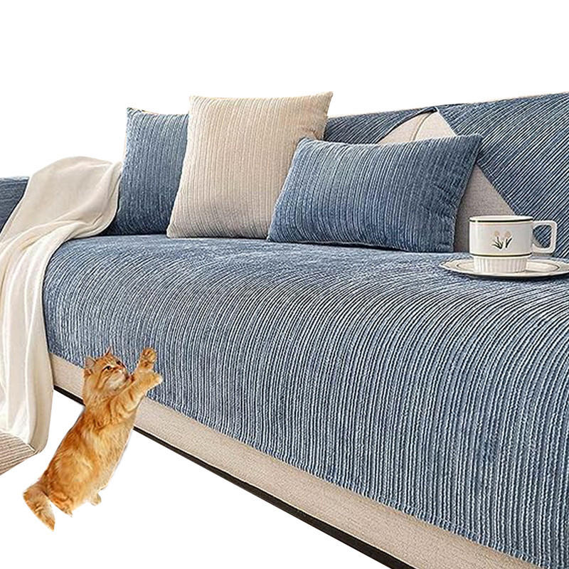 SOFAÜBERWURF Blau 1 Stück - Blau, Textil (90/160cm) - OBOSOE