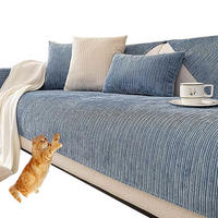 SOFAÜBERWURF Blau 1 Stück - Blau, Textil (70/150cm) - OBOSOE