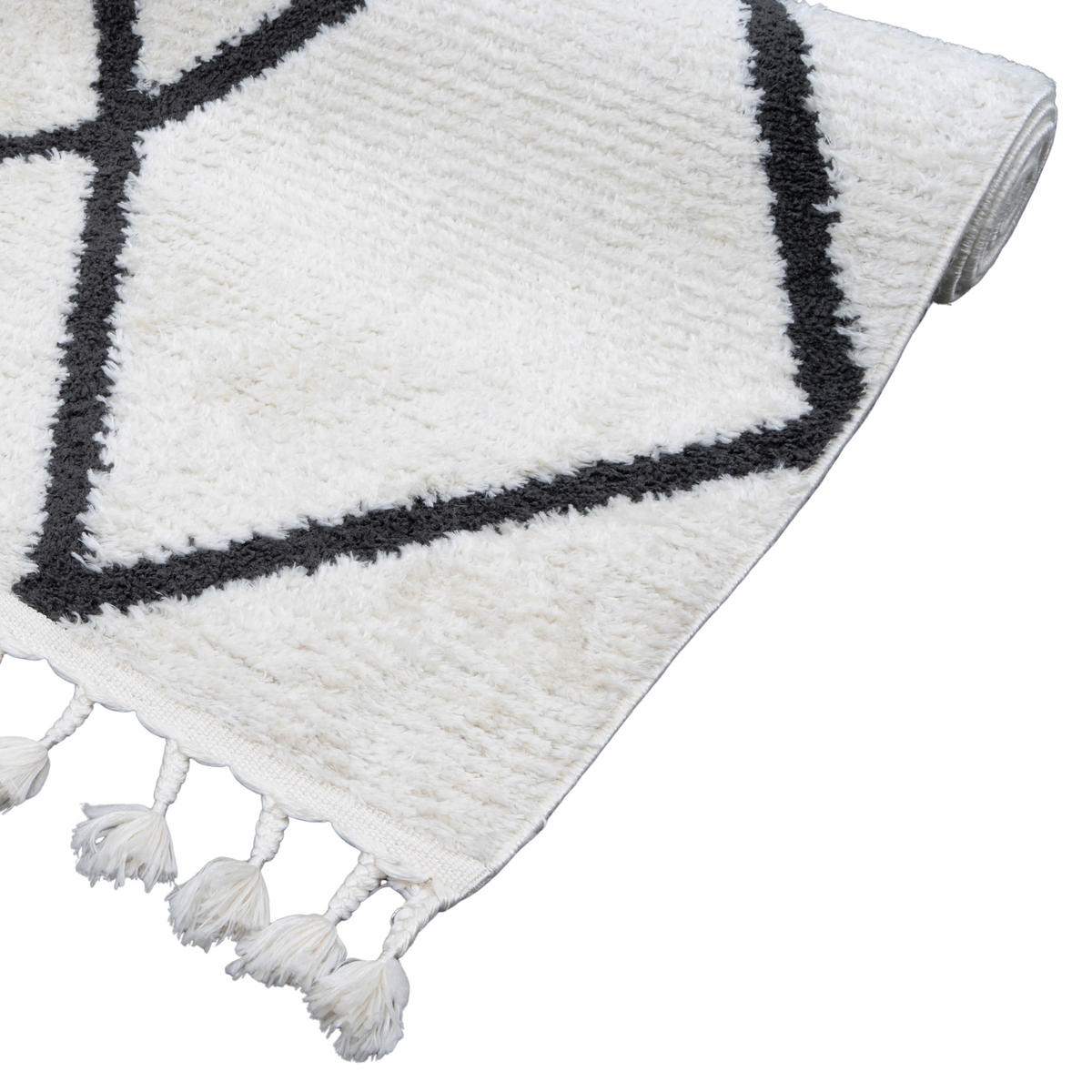 TEPPICH BERBER DESIGN 200/290 Ivory - Creme, Naturmaterialien/Textil (200/290cm) - Consilio Concept