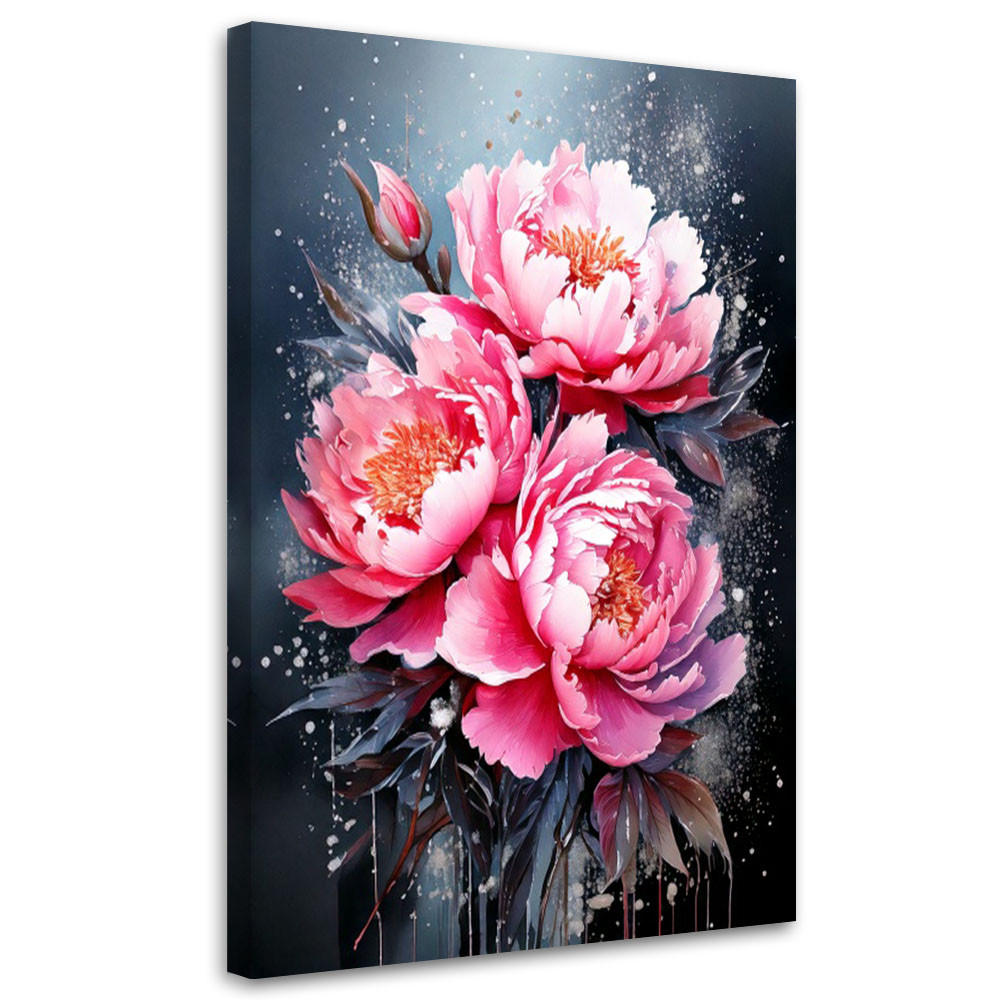 Feeby Leinwandbild Rosa 20x30 cm