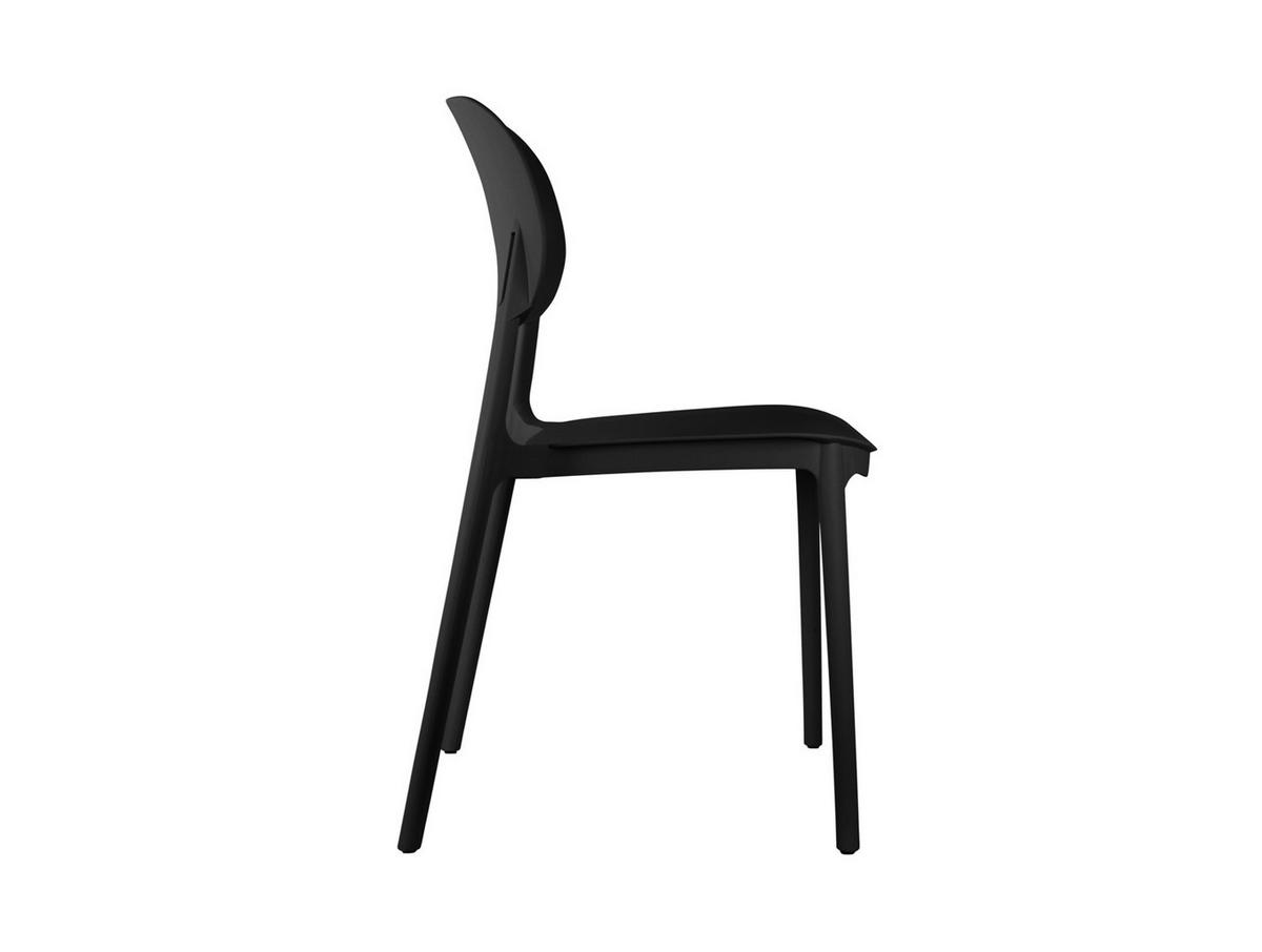 ESSZIMMERSTUHL Cheer 49/42/81 cm - Schwarz, Kunststoff (42/81/49cm) - Leitmotiv