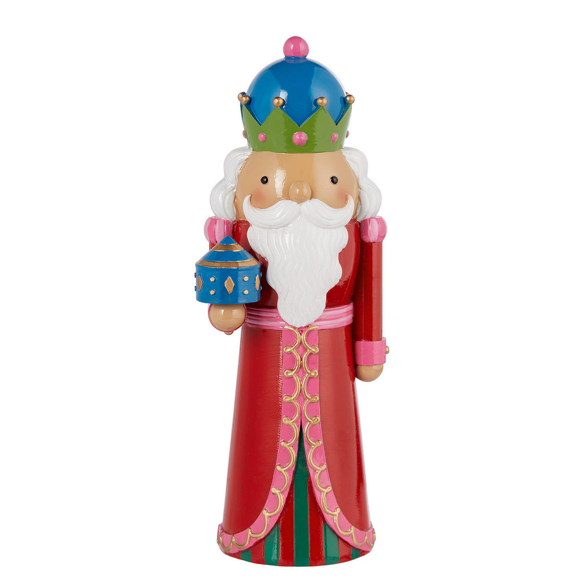 DEKOFIGUR X-Mas König - Rot, Stein (7/20/8cm) - Butlers