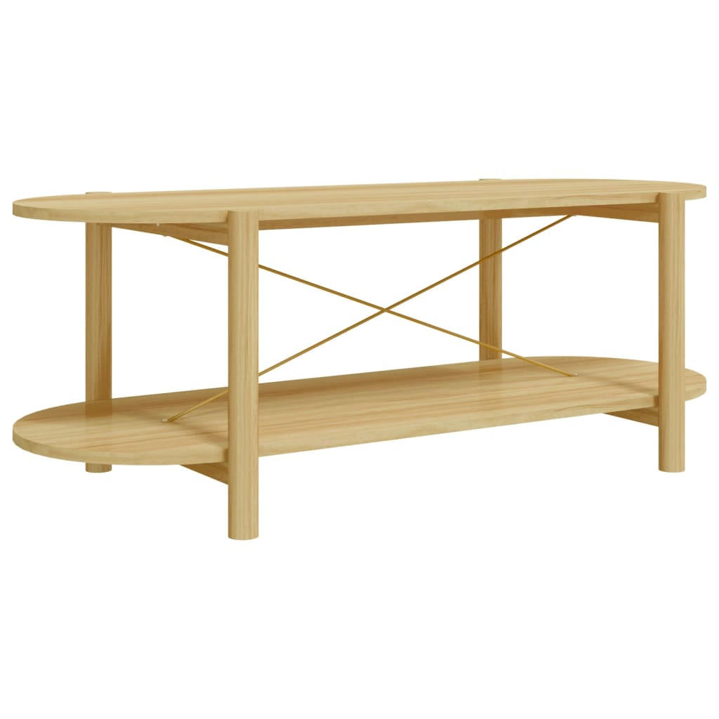 COUCHTISCH 110x48x40 cm Holzwerkstoff - Braun, Holzwerkstoff (110/48/40cm) - furnicato