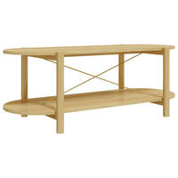 COUCHTISCH 110x48x40 cm Holzwerkstoff - Braun, Holzwerkstoff (110/48/40cm) - furnicato