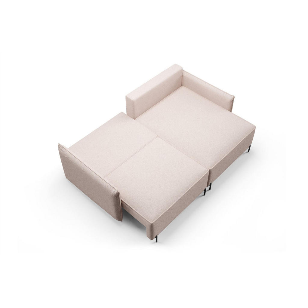 Thumbnail - Fun Möbel Ecksofa, Grün, Textil, Ottomane rechts, 221x148 cm, Wohnzimmer, Sofas & Couches, Wohnlandschaften, Ecksofas