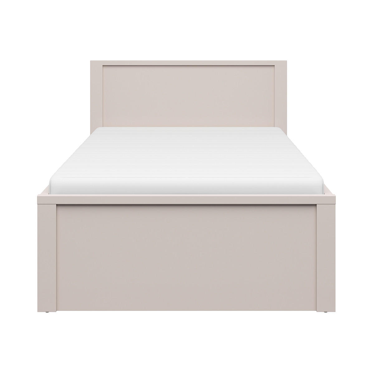 BETT 120/200 Soren Kaschmir - Beige, Holzwerkstoff (120/200cm) - Petits-meubles