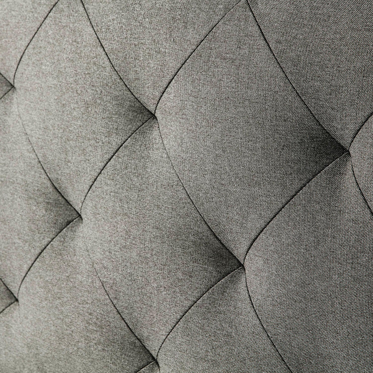 KOPFTEIL 160x60 cm Milan grau - Grau, Textil (8/60/160cm) - VS Venta-stock