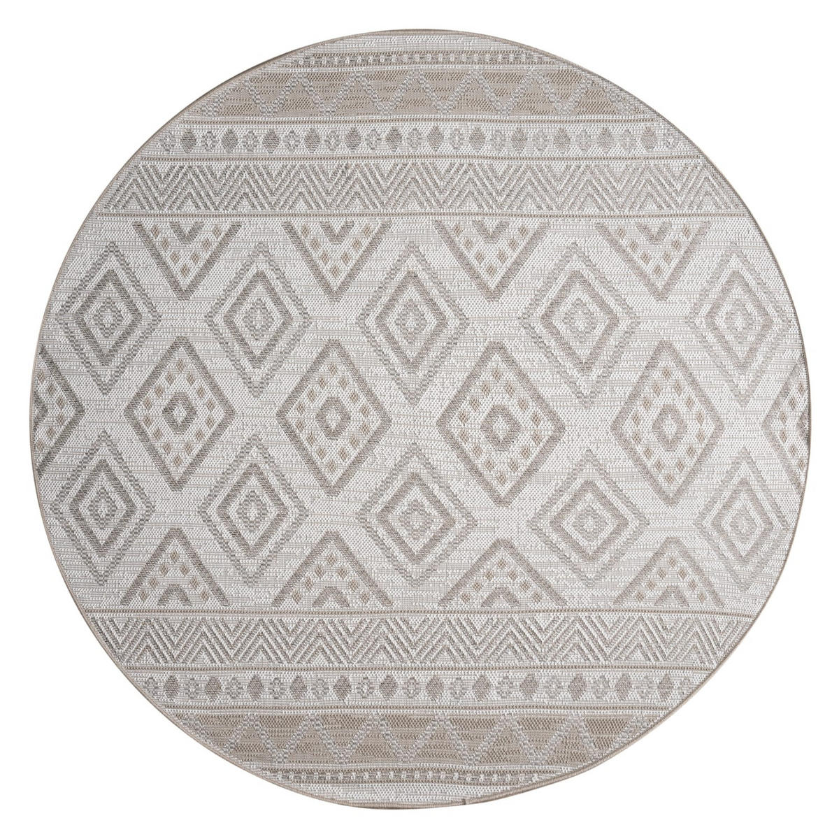 OUTDOORTEPPICH 200/200 cm Vermont 184 - Beige, Kunststoff (200/200cm) - Paco Home