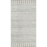 KURZFLORTEPPICH 80/150 cm Weiß - Grau, Naturmaterialien/Textil (80/150cm) - LIVABLISS