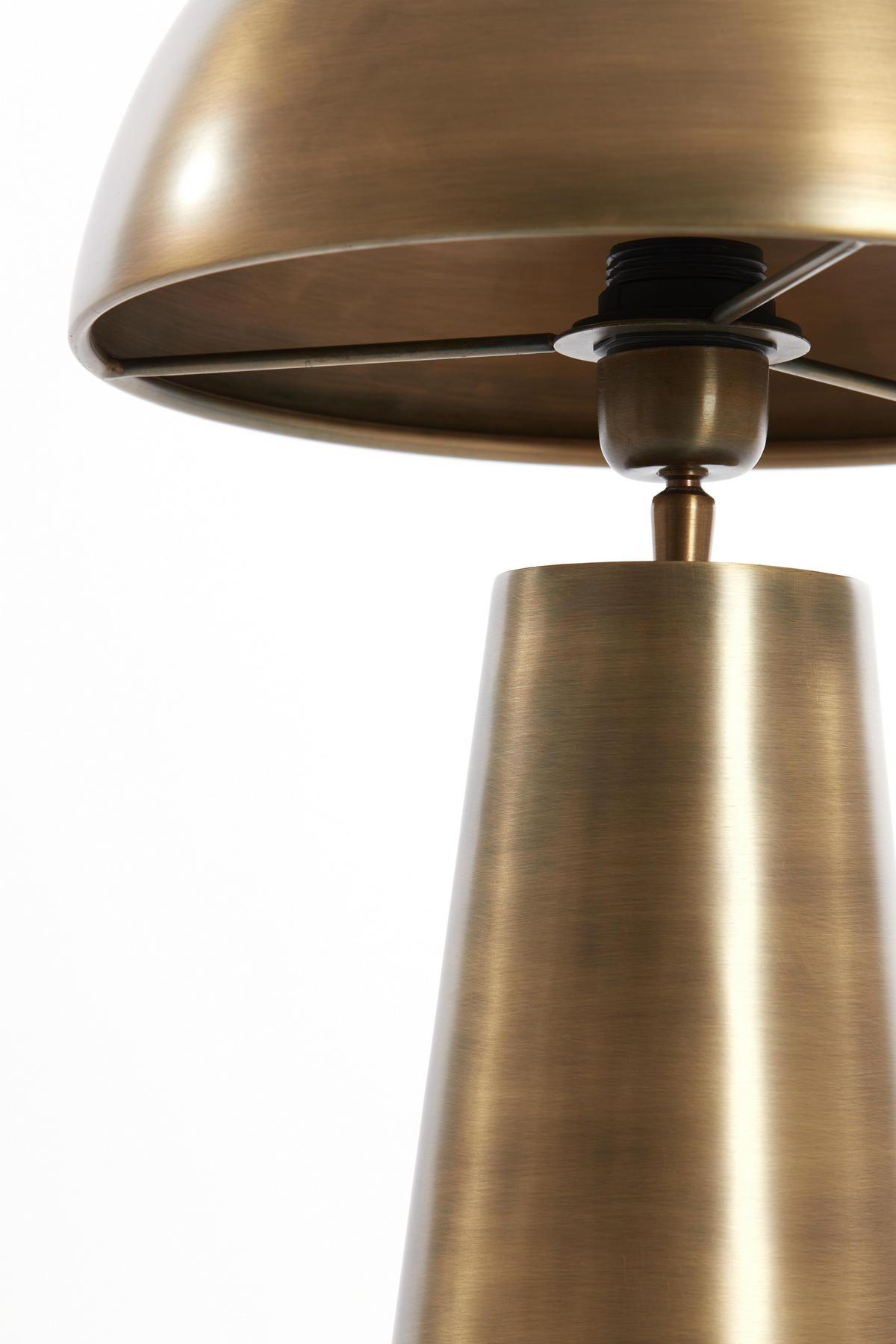 TISCHLAMPE Dita Bronze Ø31/52 cm - Bronzefarben, Metall (31/31/52cm) - Light & Living