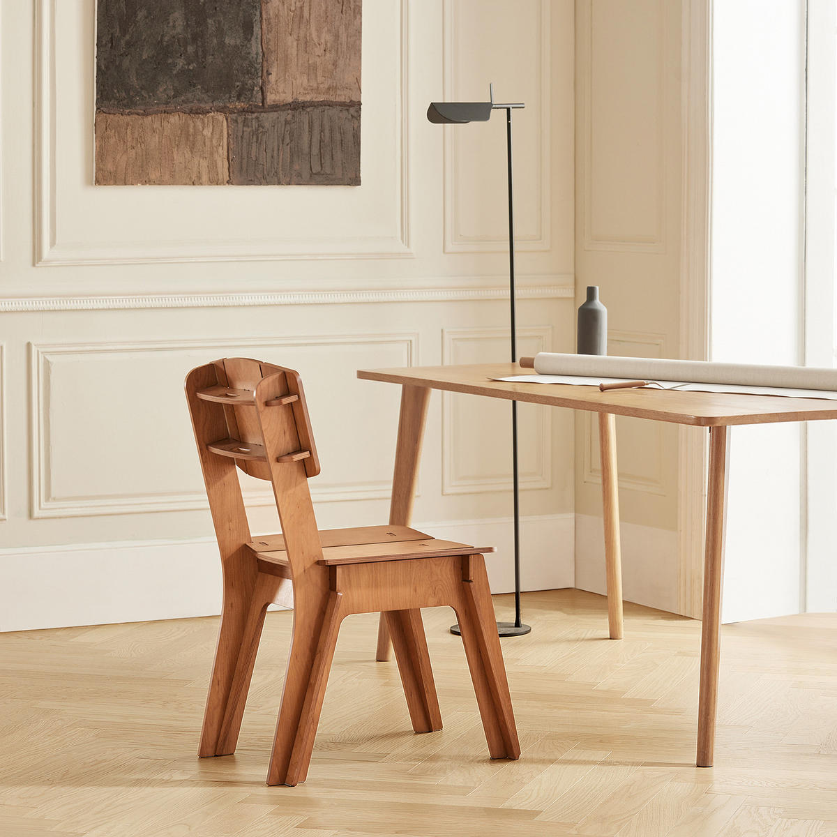 STUHL Braun - Braun, Holz (45/86/61cm) - SoBuy