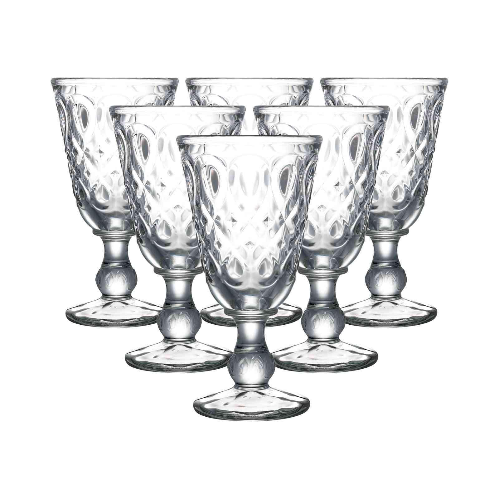 WEINGLÄSER Lyonnais transparent 230 ml 6er Set - Transparent, Glas (0.23L) - La Rochère