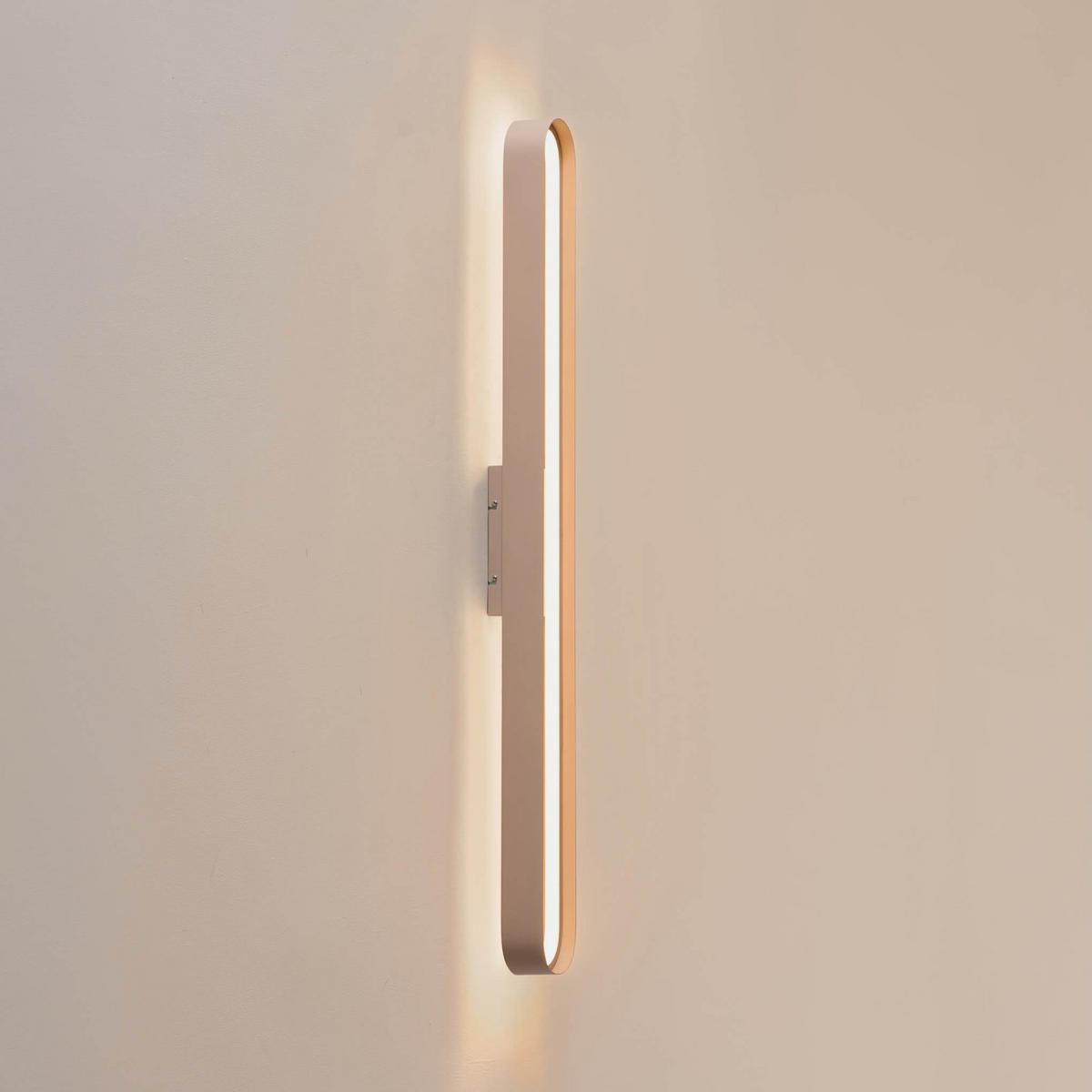 DECKENLEUCHTE Oswin, Beige, 115cm - Beige, Metall (115/10.1/8cm) - KOSILUM