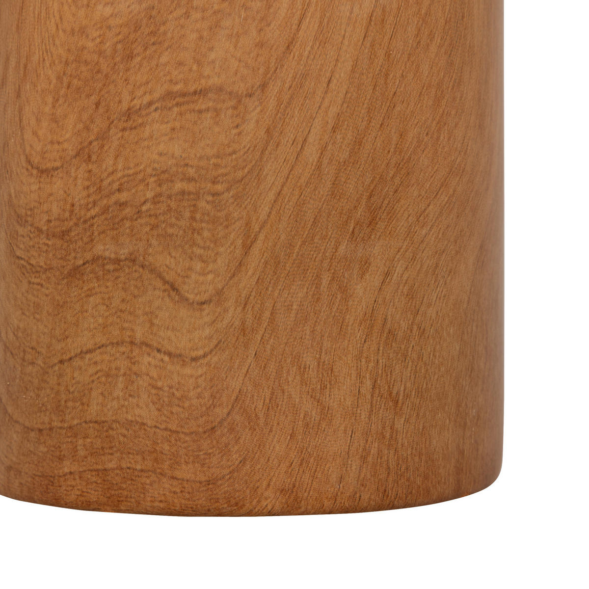 KERAMIKVASE Sao 30 cm Holzoptik - Braun, Keramik (30cm) - Atmosphera Createur d´interieur