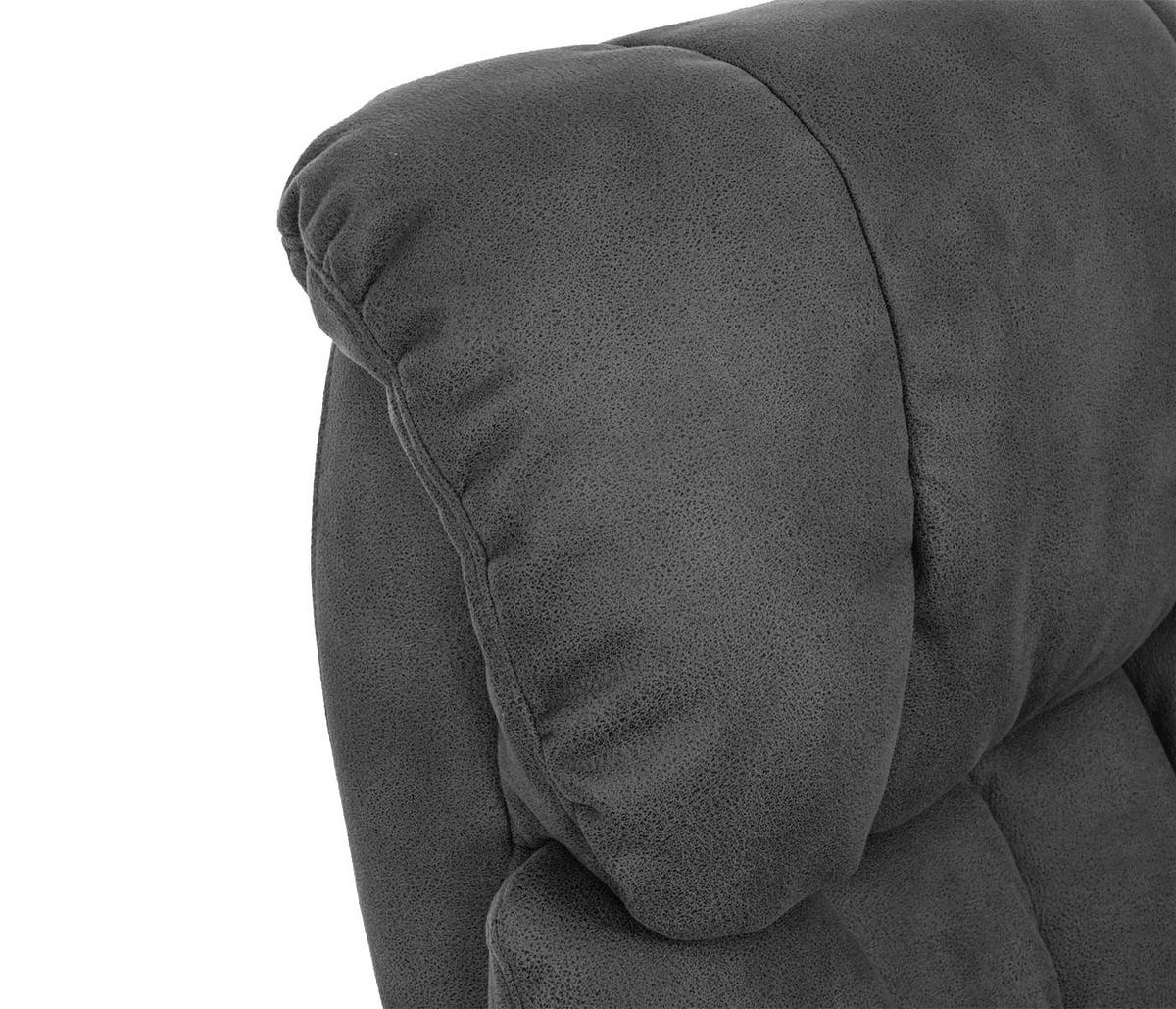 RELAXSESSEL 2 Anthrazit - Anthrazit, Textil (90/105/82cm) - MCA