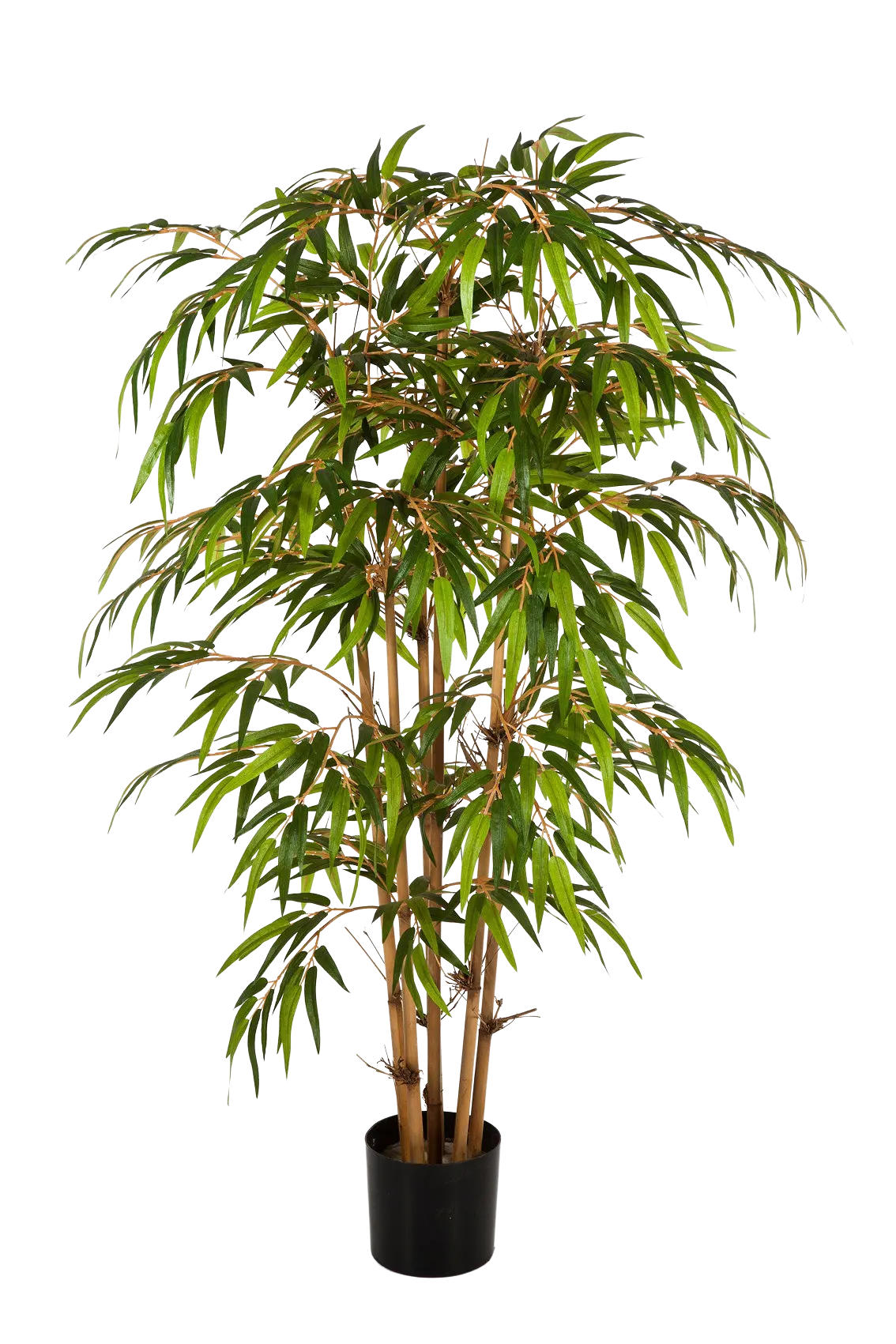 KUNSTBAUM Künstlicher Bambus - Lasse 210 cm - Grün, Kunststoff (210cm) - aplanta