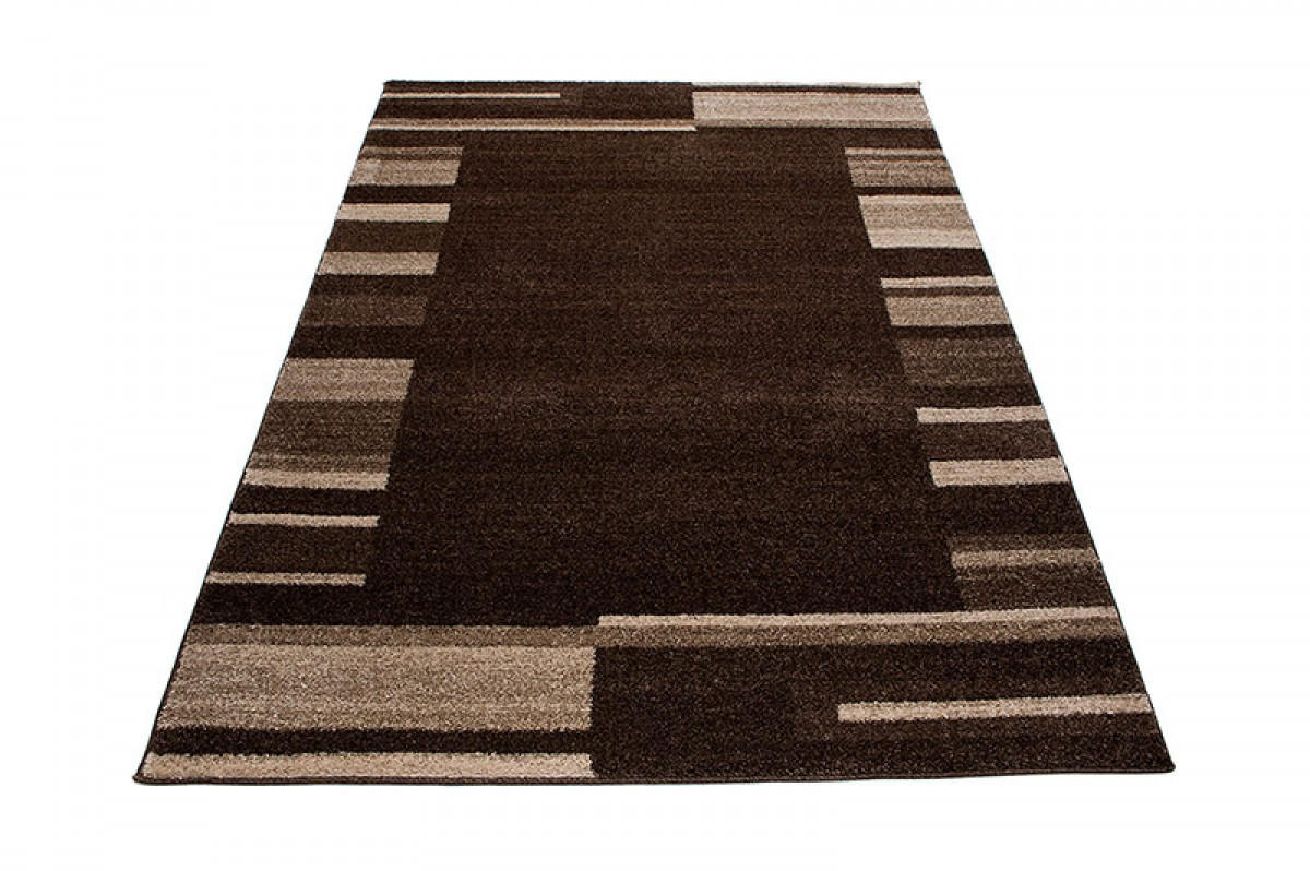 TEPPICH SARI Dunkelbraun 190/270 cm - Dunkelbraun, Textil (190/270cm) - Tapiso