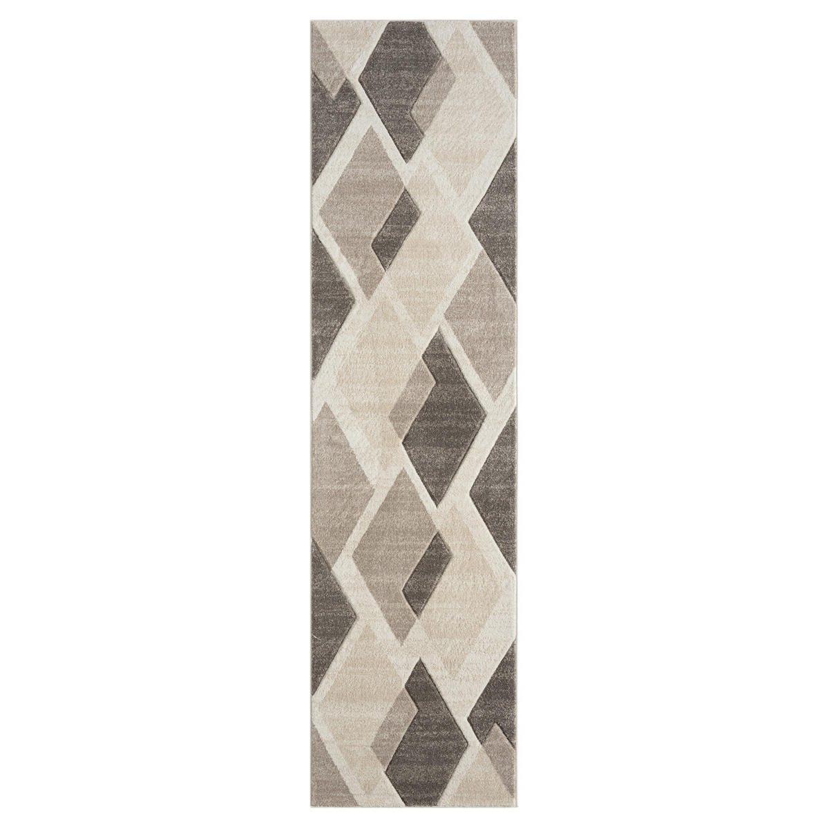 KURZFLOR-TEPPICH Bonito 7167 Braun 80x300 cm - Braun, Textil (80/300cm) - carpet city