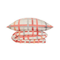 BETTWÄSCHESET Luiza - Renforcé - 2-teilig - 135x200 cm - Apricot - Dunkelrosa, Textil (135/200cm) - SCHIESSER