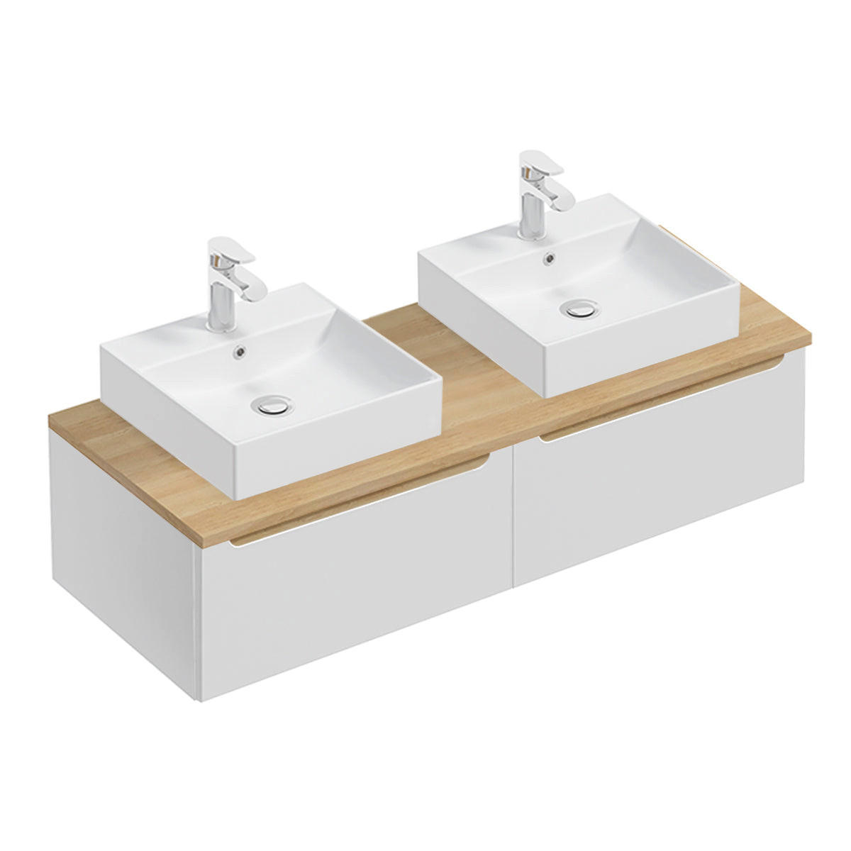 Petits-meubles DVOJUMYVADLO 120cm Livia Bílá
