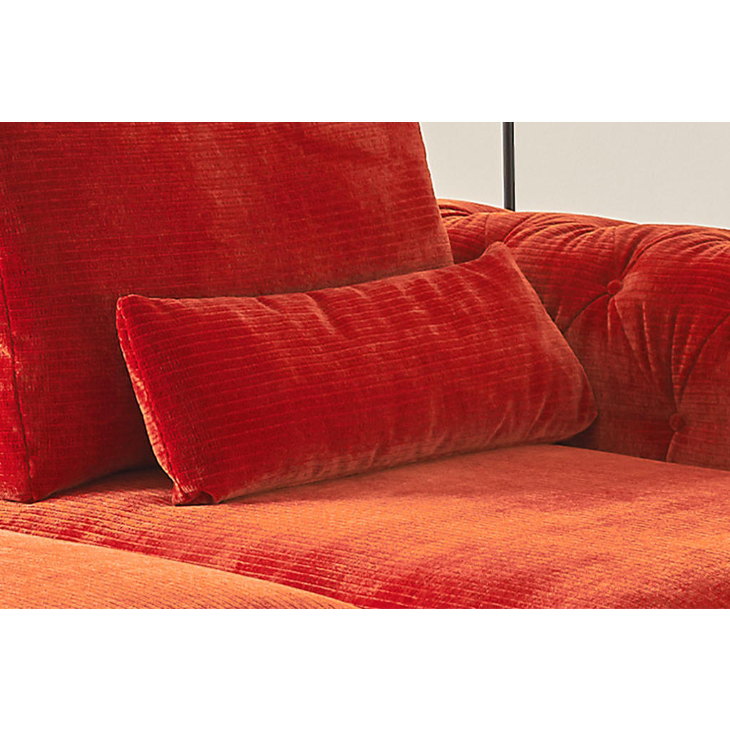 Thumbnail - Kawola Nierenkissen, Rot, Textil, 67x19 cm, Wohntextilien, Kissen, Dekokissen