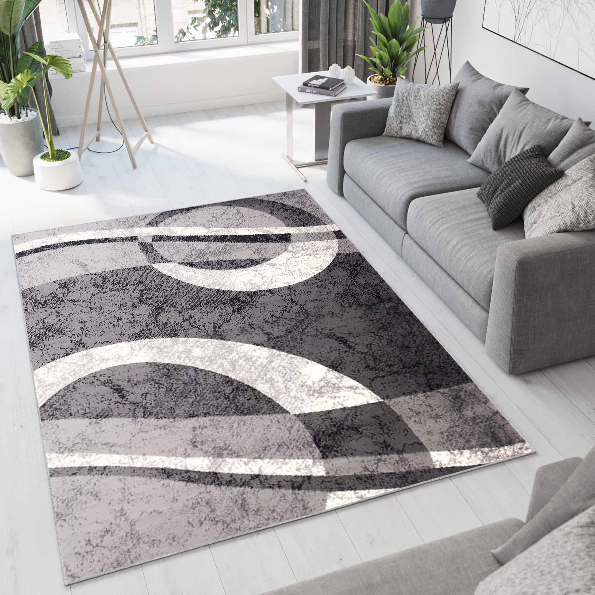 TEPPICH DREAM Dunkelgrau 250/300 cm - Dunkelgrau, Textil (250/300cm) - Tapiso