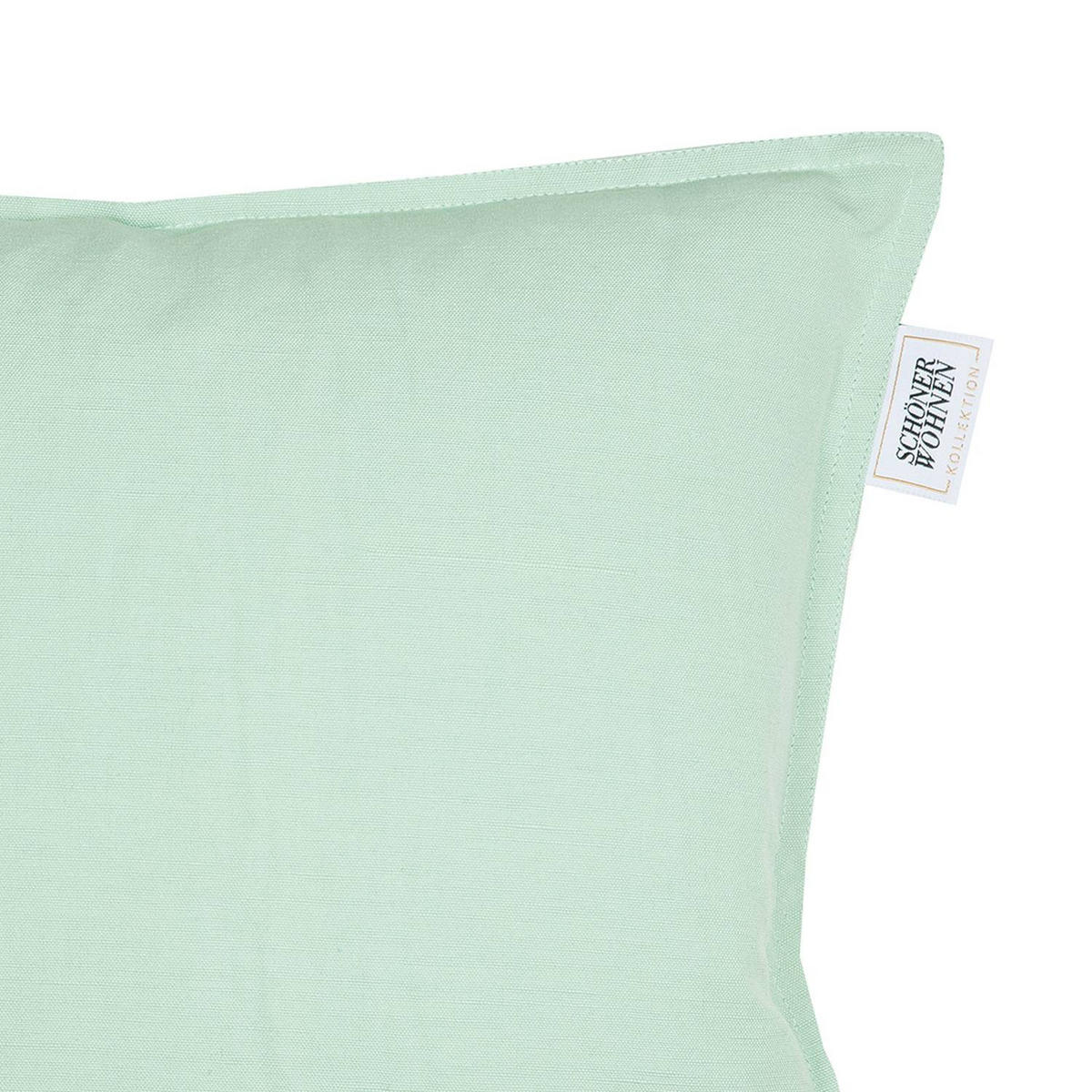 KISSENHÜLLE FÜR DEKOKISSEN LINO - Mintgrün, Textil (38/38cm) - Schöner Wohnen