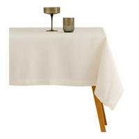 TISCHDECKE Sausa - Weiß, Textil (220/145/1cm) - home&you