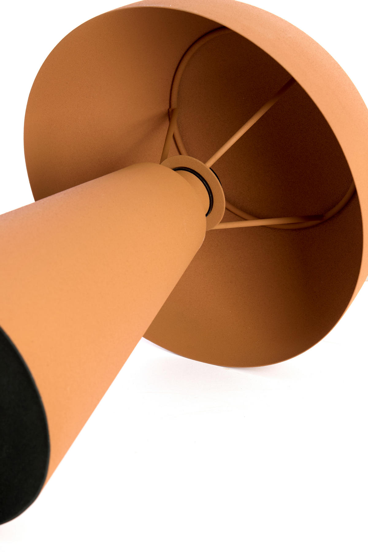 TISCHLAMPE Surrina Orange Ø31/49 cm - Orange, Metall (31/31/49cm) - Light & Living