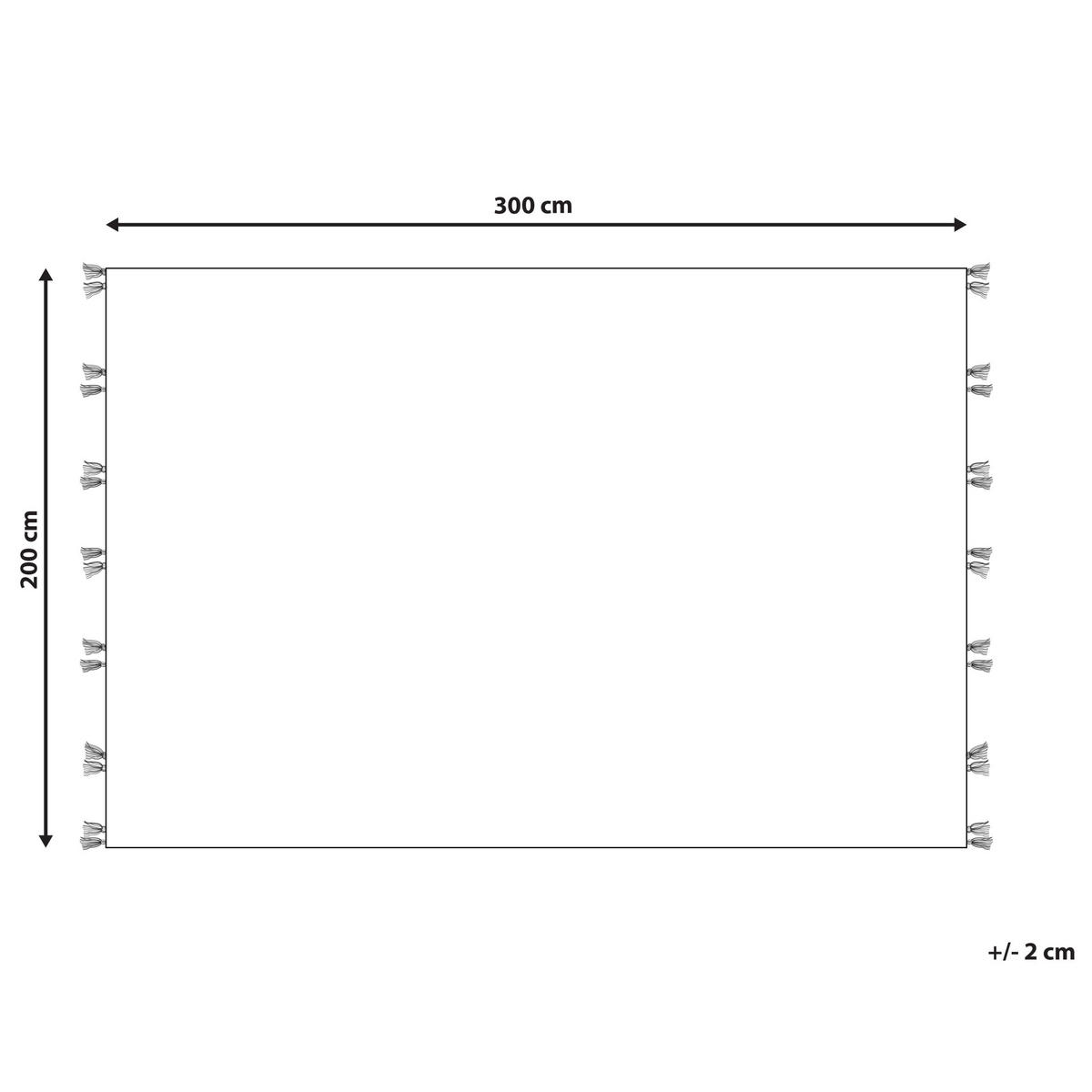 KELIM-TEPPICH Mrgashat 300/200 cm - Multicolor, Textil (200/300cm) - Beliani