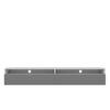 TV-LOWBOARD Rednaw Weiß Matt/Grau Hochglanz mit LED, 180 cm - Weiß/Grau, Holzwerkstoff (180/30/31cm) - Selsey