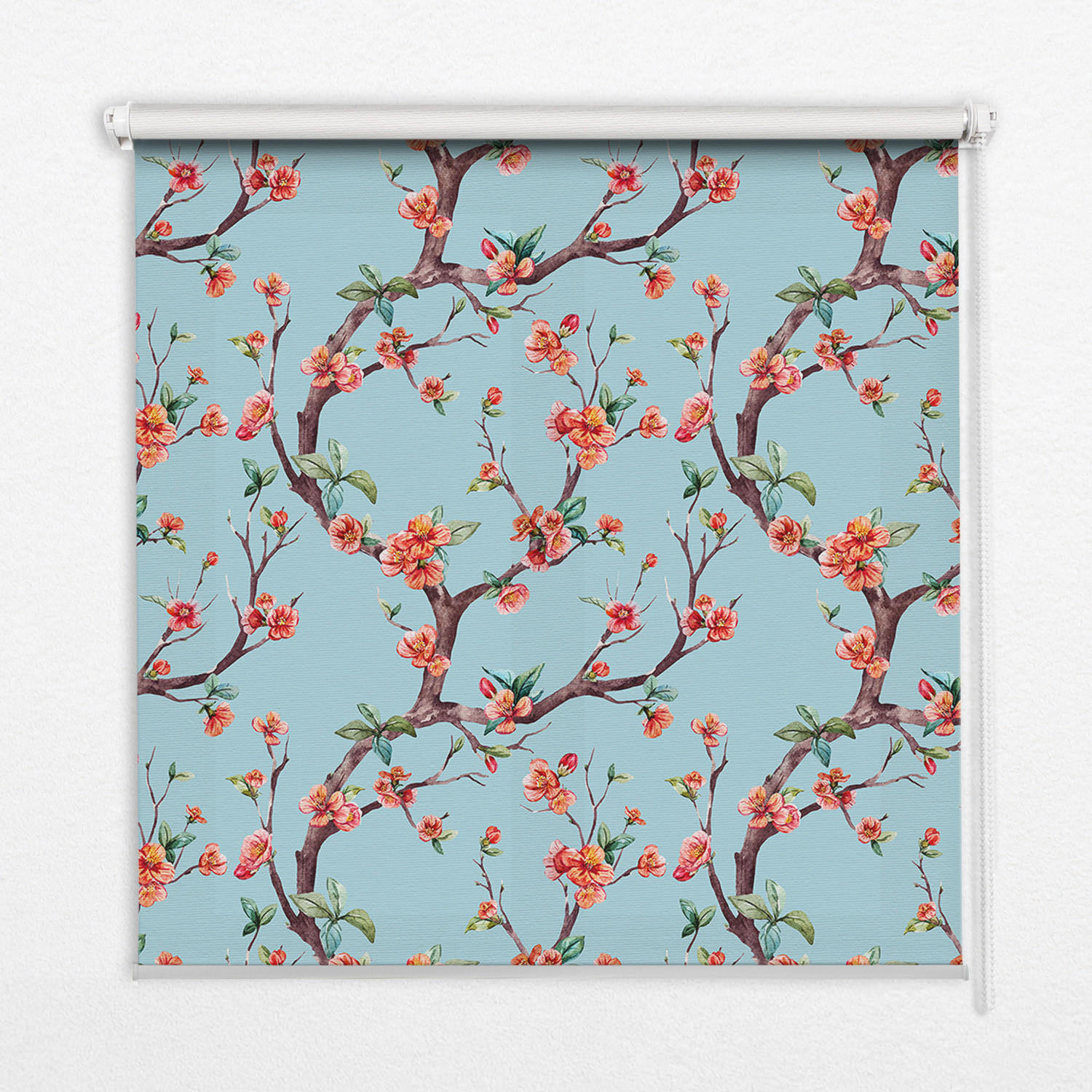 TULUP VNITŘNÍ roleta - okenní roleta - roleta - 120x140 cm - Poupata ze stromů