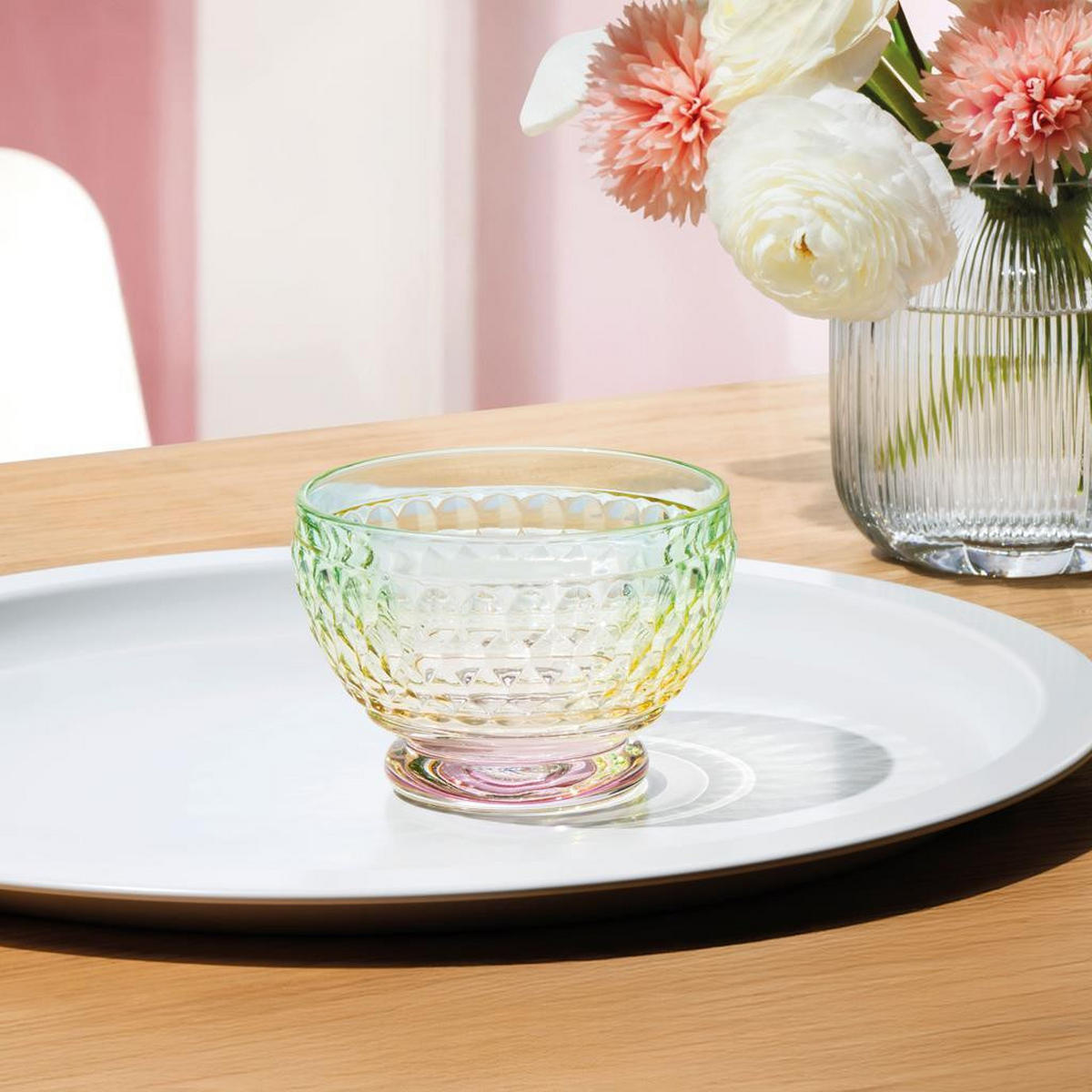 DESSERTSCHALEN Boston Pearl bunt ø 11,7 cm 4er Set - Multicolor, Glas (11.7cm) - Villeroy & Boch