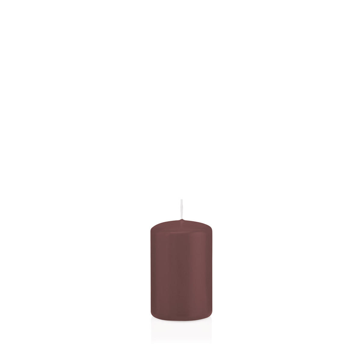Wiedemann Kerzen Stumpenkerzen Taupe 8 cm