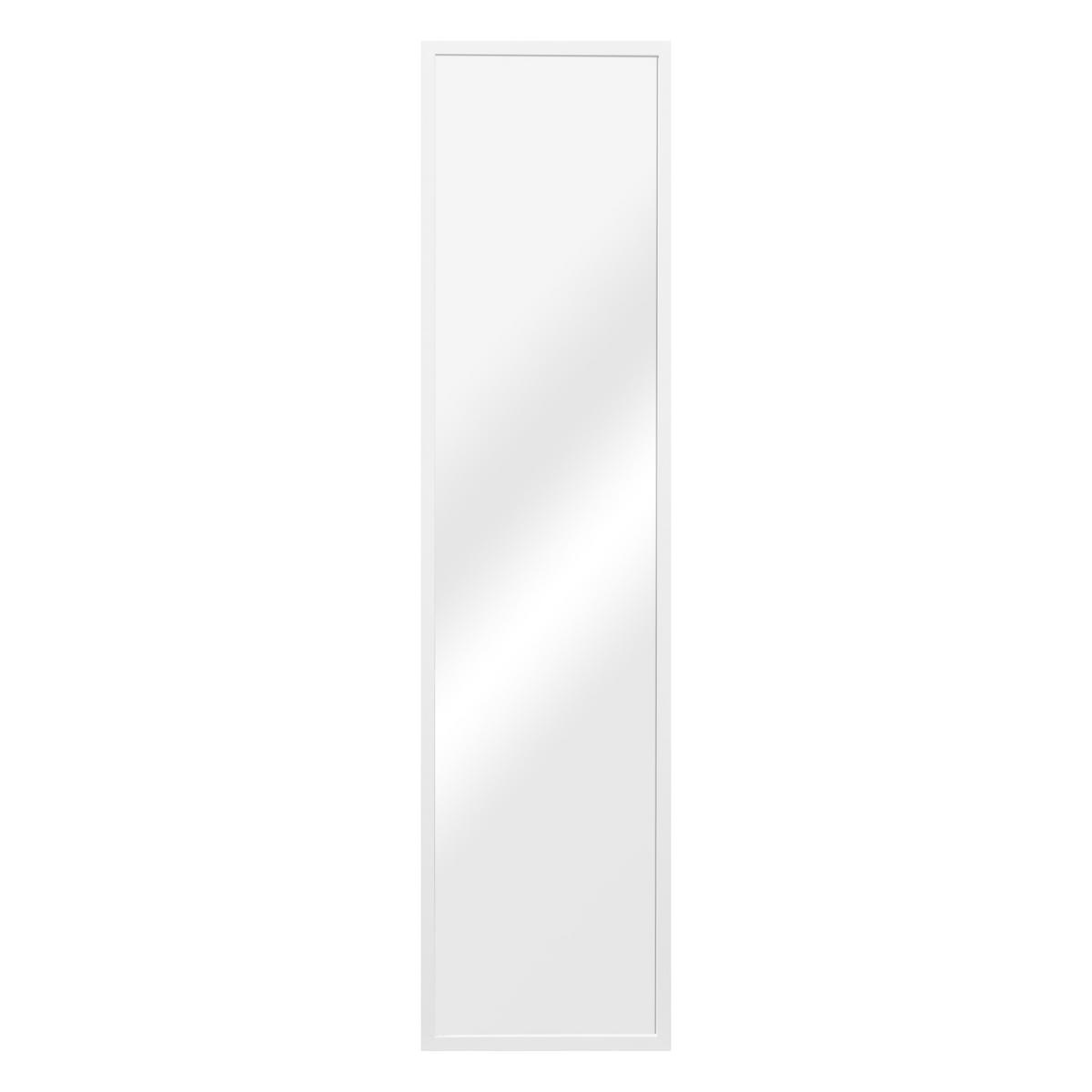 STANDSPIEGEL Giovinazzo - Weiß, Glas/Holzwerkstoff (35/152.8/150cm) - [en.casa]